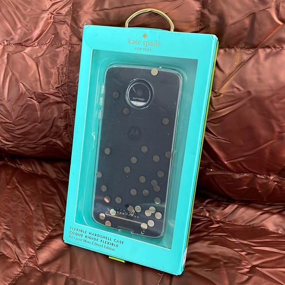 Kate Spade Other - NWT.  Kate Spade Flexible hard shell case.  Moto Z droid edition.